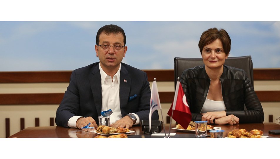 Ekrem İmamoğlu'dan CHP il başkanlığına ziyaret