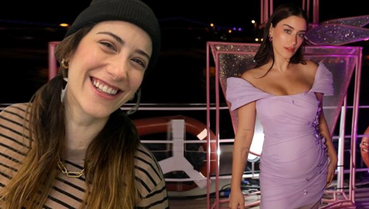 Kızını kucağına almak için gün sayan Hazal Kaya'dan yeni kare