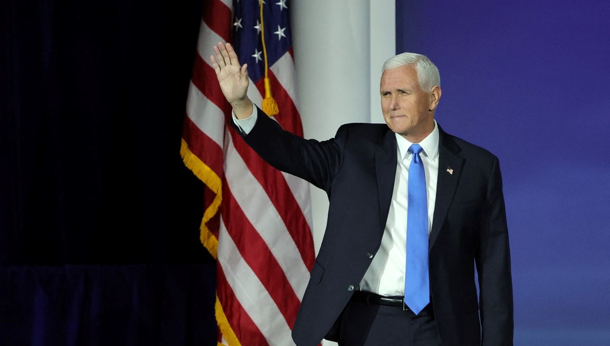 Pence, 2024 başkanlık seçimleri aday adaylığından çekildi Pence, 2024 başkanlık seçimleri aday adaylığından çekildi