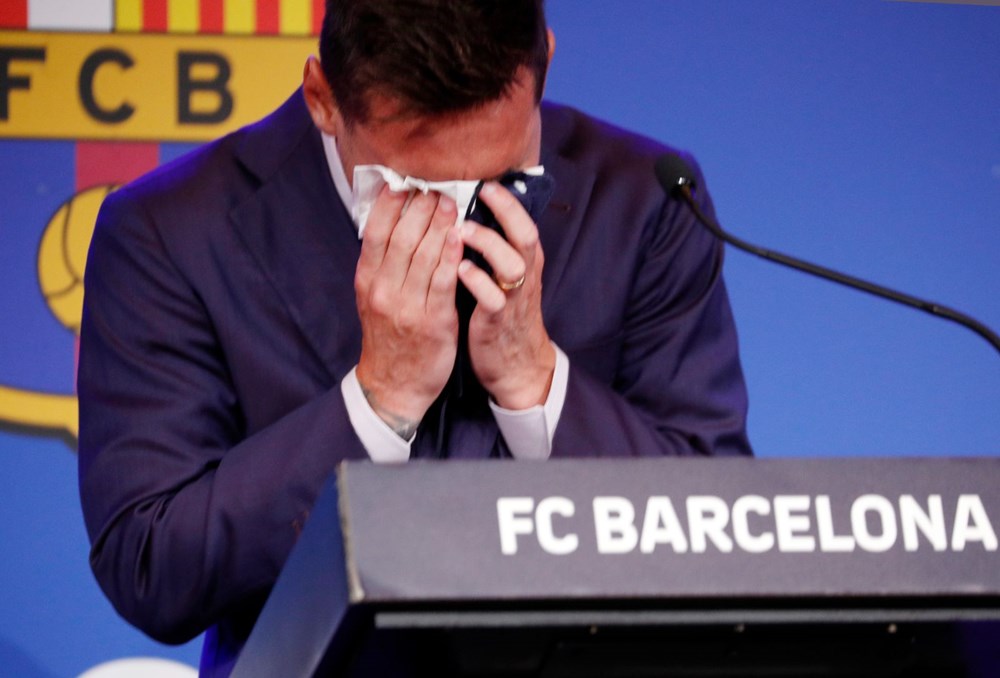 Bir devrin sonu: Lionel Messi, Barcelona'ya gözyaşları içinde veda etti - 10