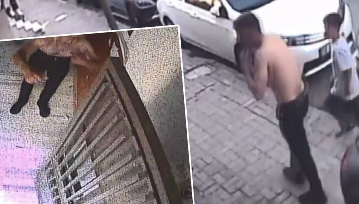 Üzerine benzin döküp yaktı