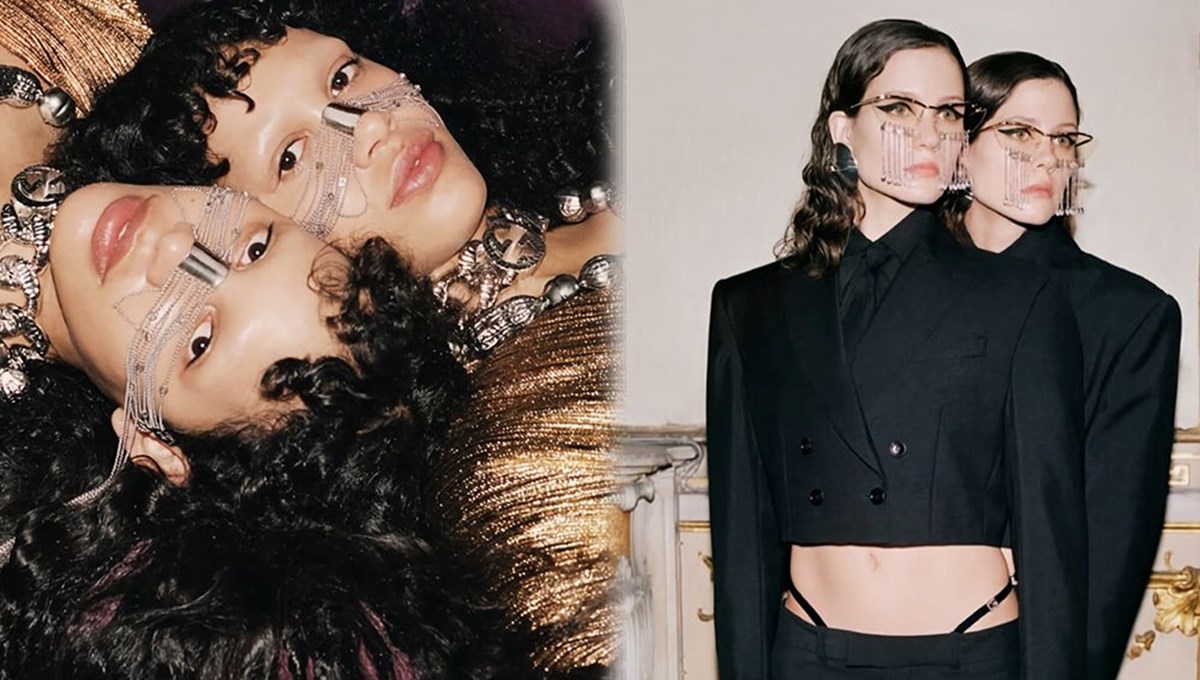 Gucci'nin yeni kampanyasında başrolde ikizler Gucci'nin yeni kampanyasında başrolde ikizler