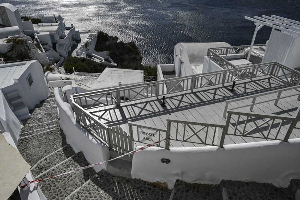 Santorini'de sismik kriz: