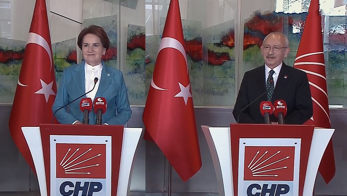 Akşener ile Kılıçdaroğlu'ndan güçlendirilmiş parlamenter sistem açıklaması