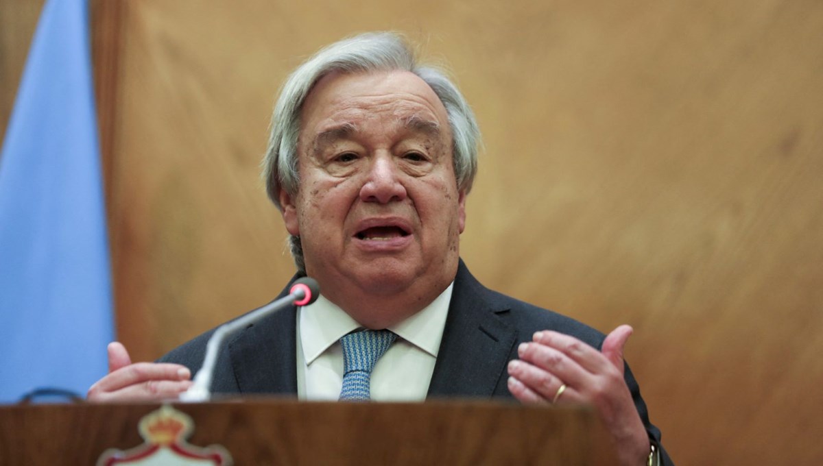 BM Genel Sekreteri Guterres'ten Gazze'de BM Genel Sekreteri Guterres'ten Gazze'de
