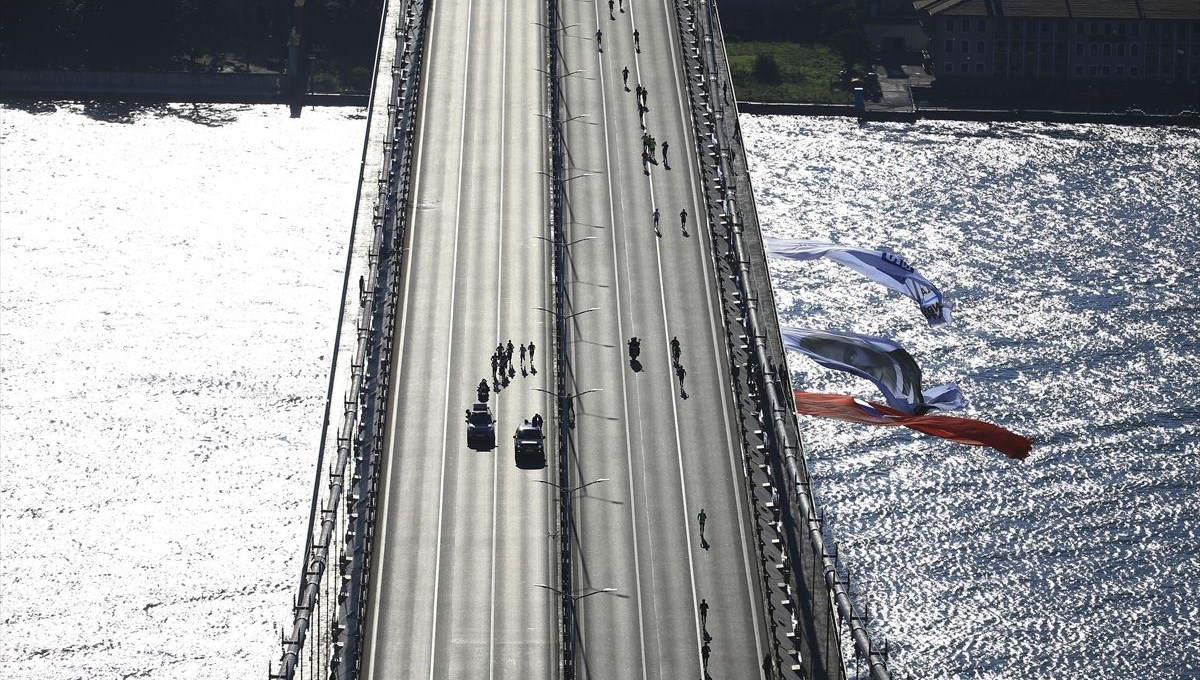 <div>42. İstanbul Maratonu koşuldu</div>