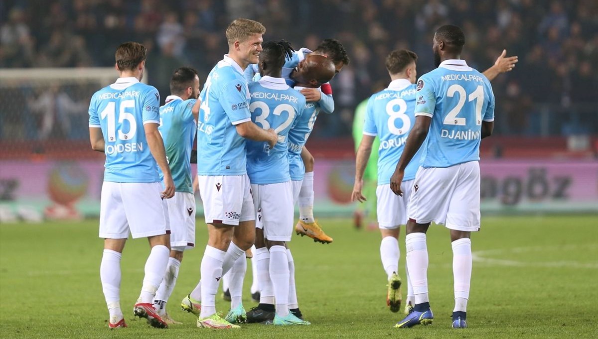 Trabzonspor galibiyet serisini 6 maça çıkardı