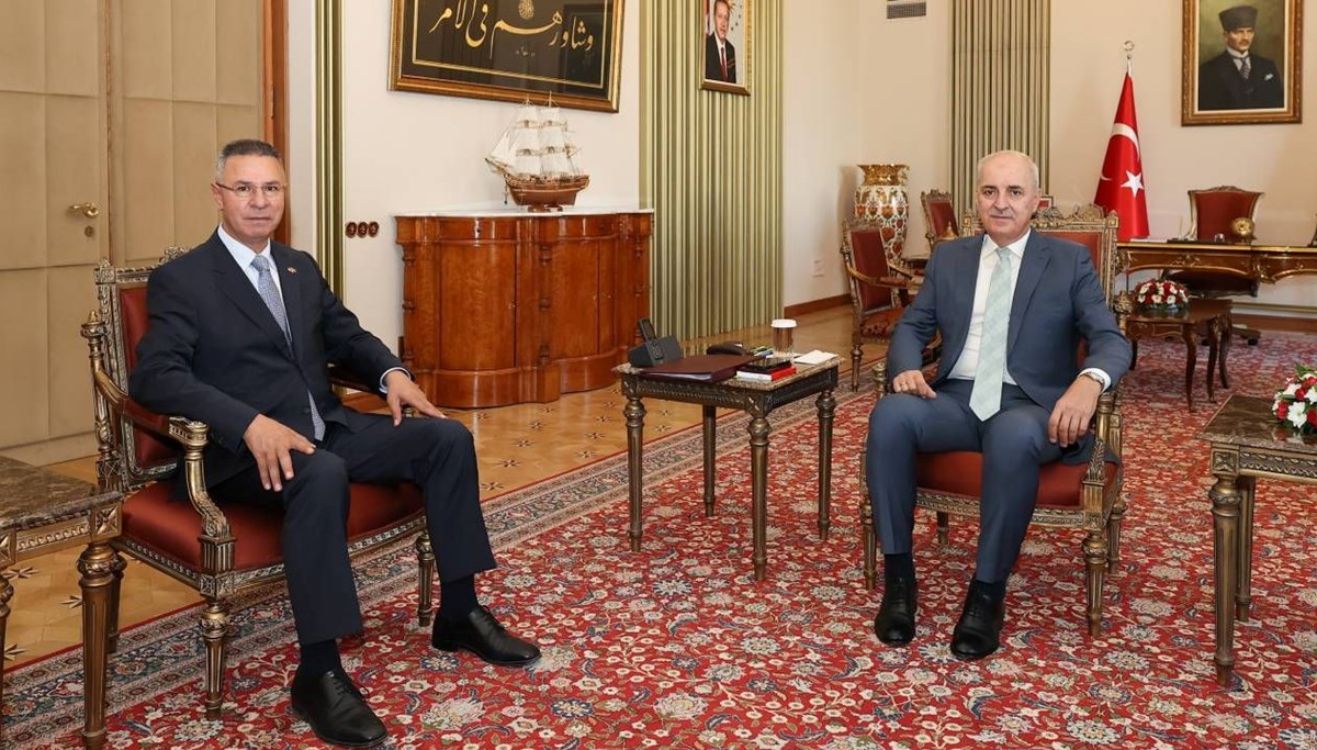 Filistin Büyükelçisi'ni kabul etti