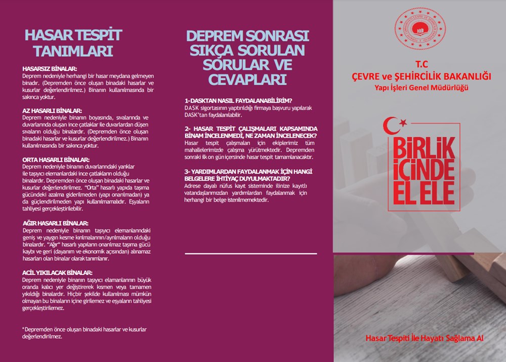 Deprem bölgesindeki evimin hasar durumu nasıl? (e-Devlet hasar tespit sorgulama ekranı) - 6