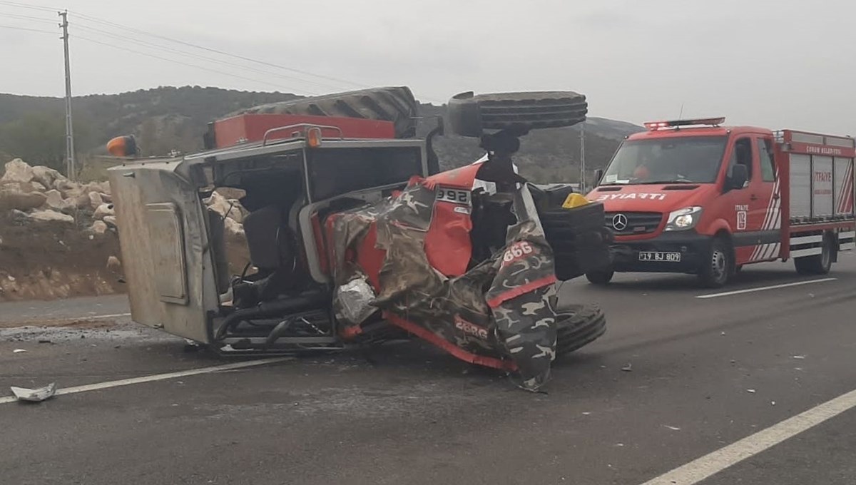 Çorum'da feci kaza: 2 ölü