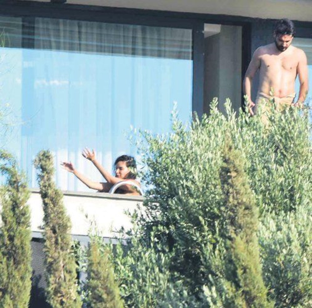 Yıldız futbolcu İlkay Gündoğan ile eşi Sara Arfaoui Gündoğan Bodrum tatili - 2