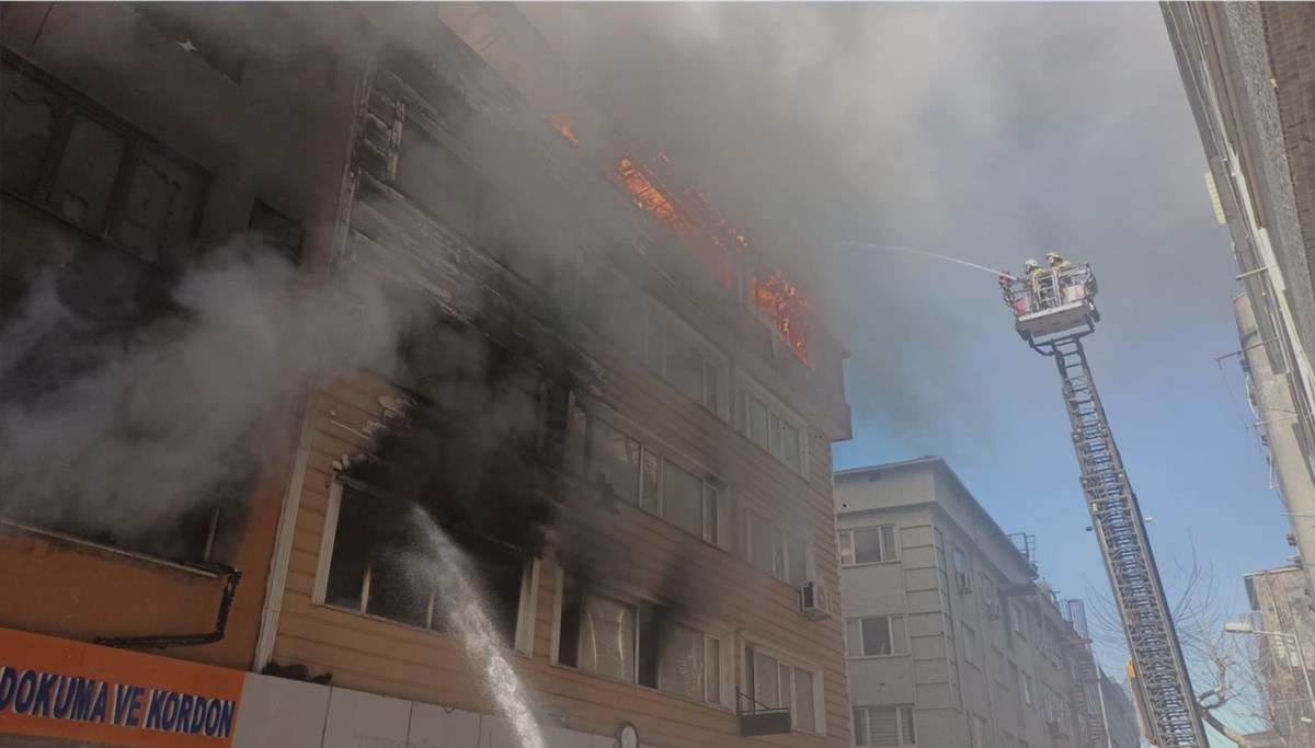 Güngören'deki yangın; 3 kişi tutuklandı