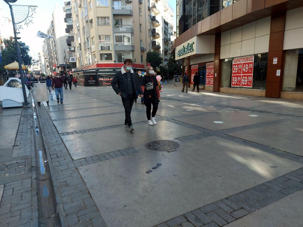 Deprem sonrası vakalar arttı, İzmir sokakları boşaldı - 5