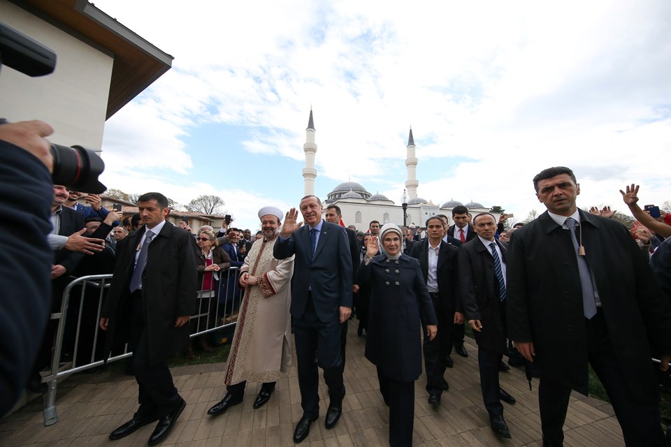 Cumhurbaşkanı Erdoğan, ABD'de cami açılışı yaptı - 1