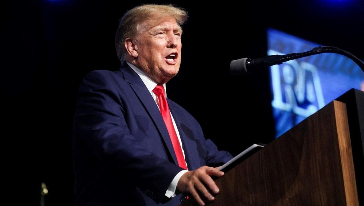 Trump'tan 2024 seçimi adaylığı açıklaması