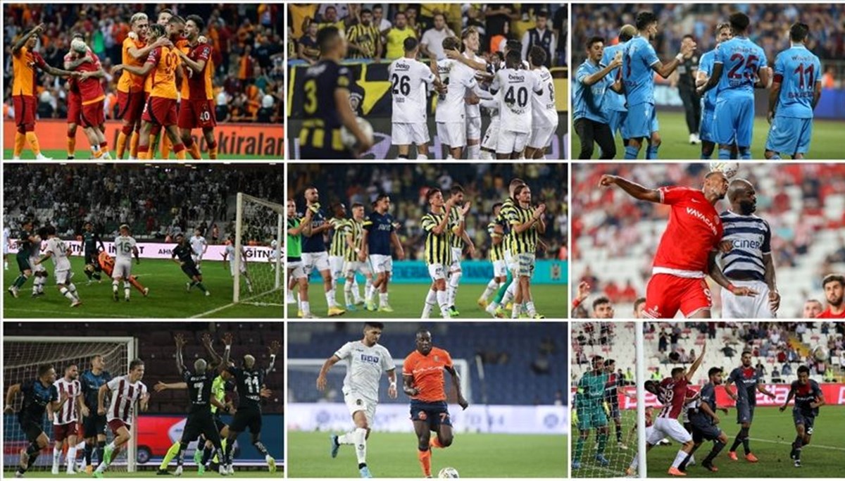 Süper Lig'de görünüm: Toplu sonuçlar, puan durumu, 6. haftanın programı
