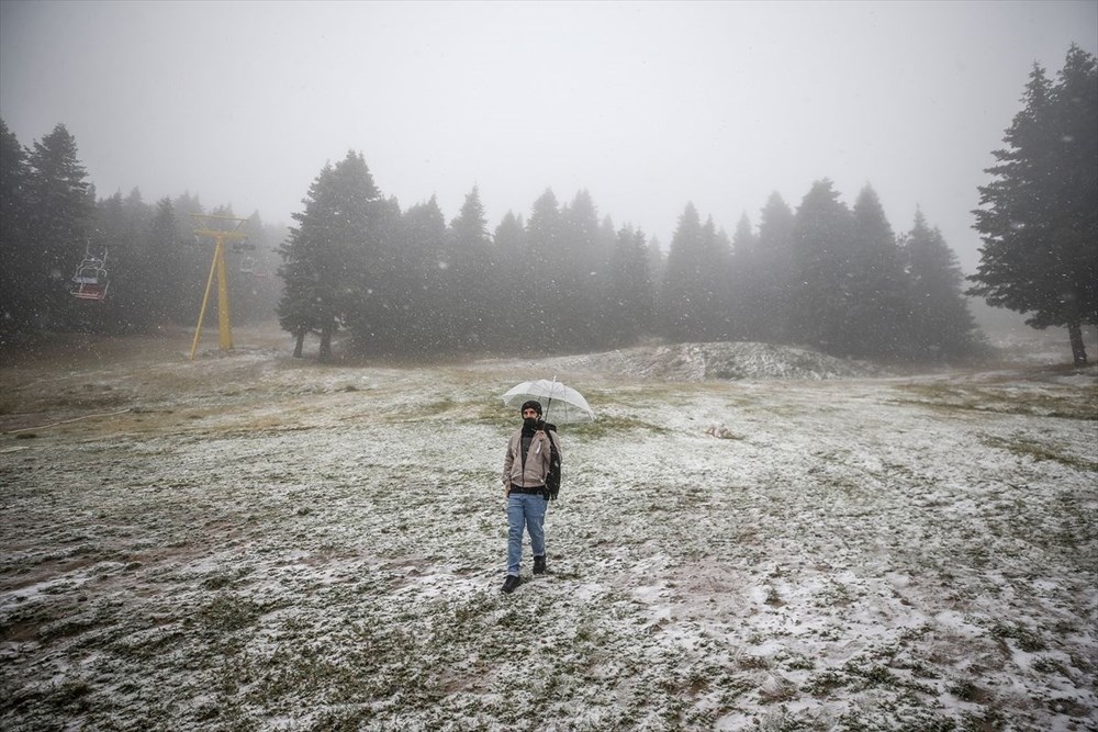 Yurttan manzaralar: Kar erken geldi - 28