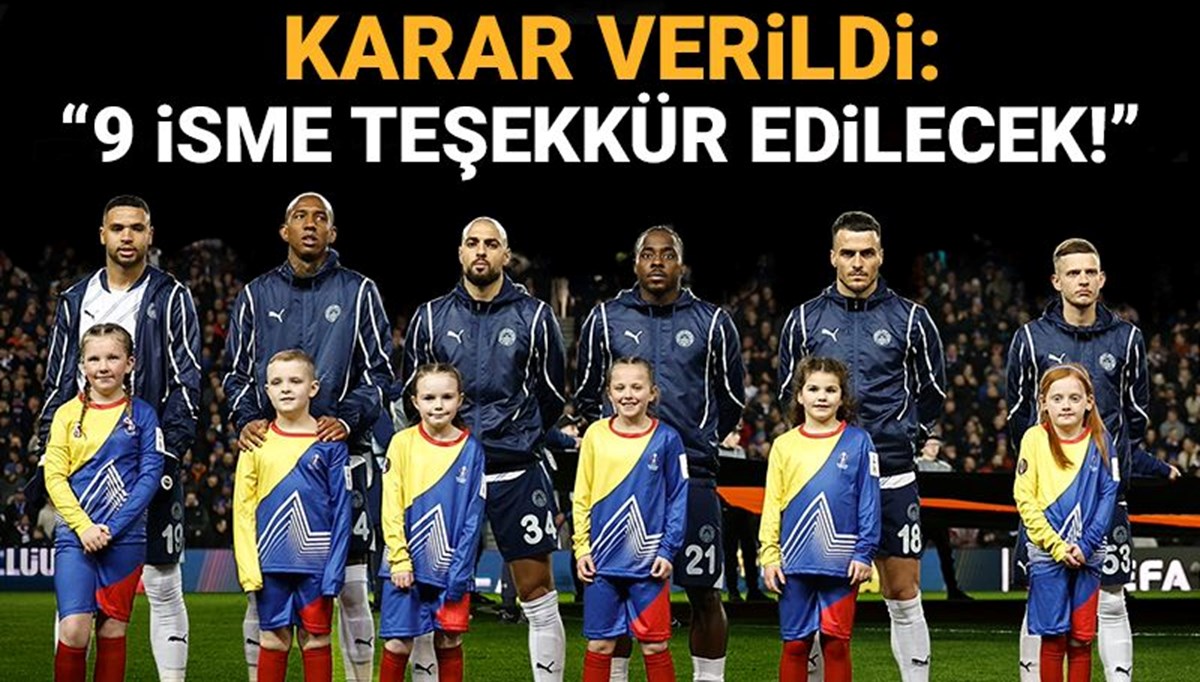 Fenerbahçe'de karar verildi: Bileti kesilen 9 isim belli oldu Fenerbahçe'de karar verildi: Bileti kesilen 9 isim belli oldu