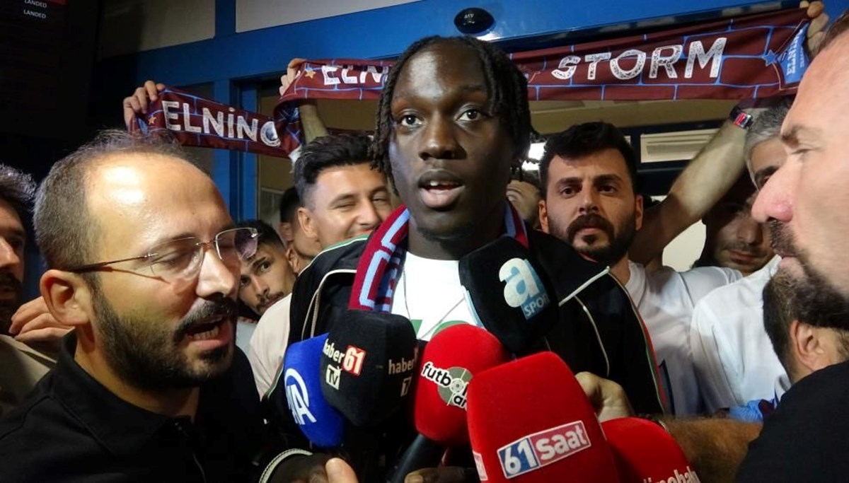 Trabzonspor, Batista Mendy'i Trabzon'a getirdi Trabzonspor, Batista Mendy'i Trabzon'a getirdi