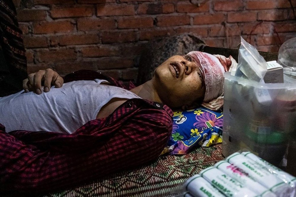 Myanmar'da kanlı gün: Darbe karşı protestolarda ölenlerin sayısı 100'e yükseldi - 6