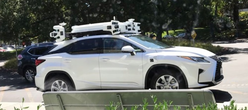 Apple'ın sürücüsüz otomobili göründü - 1