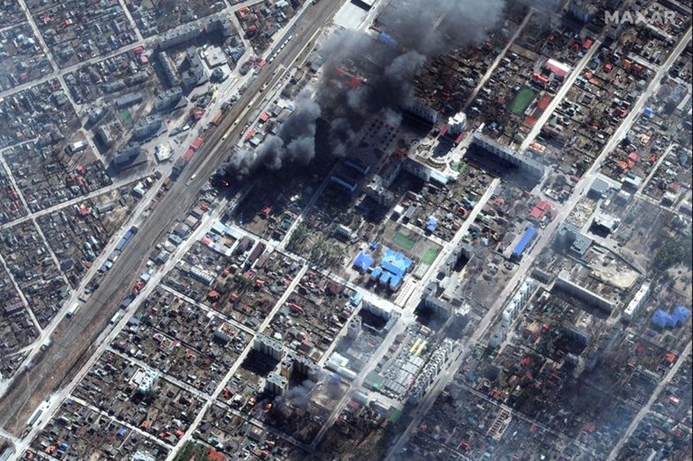Rusya’nın Ukrayna’ya saldırısında dördüncü hafta: Savaşın ilk gününden bu yana uydu görüntüleri - 6