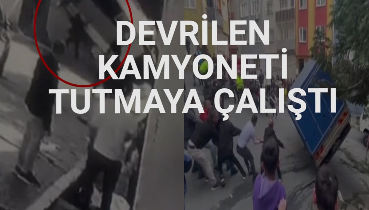 İstanbul’da taşınma sırasında faciadan dönülen anlar İstanbul’da taşınma sırasında faciadan dönülen anlar