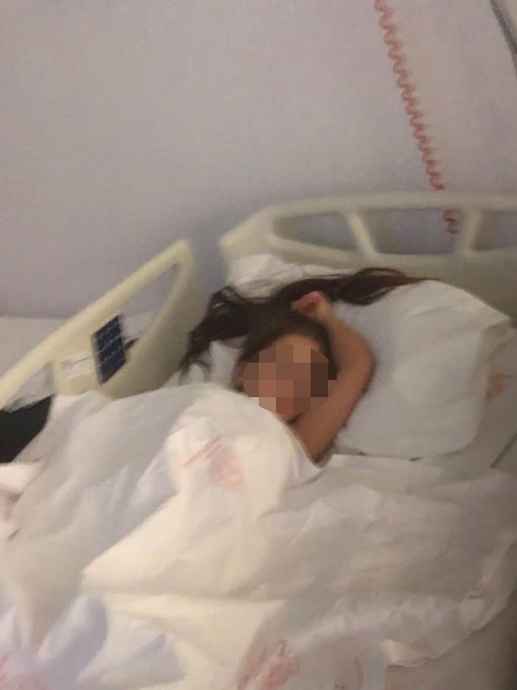 Küçük kız 19 gün yoğu bakımda kaldı