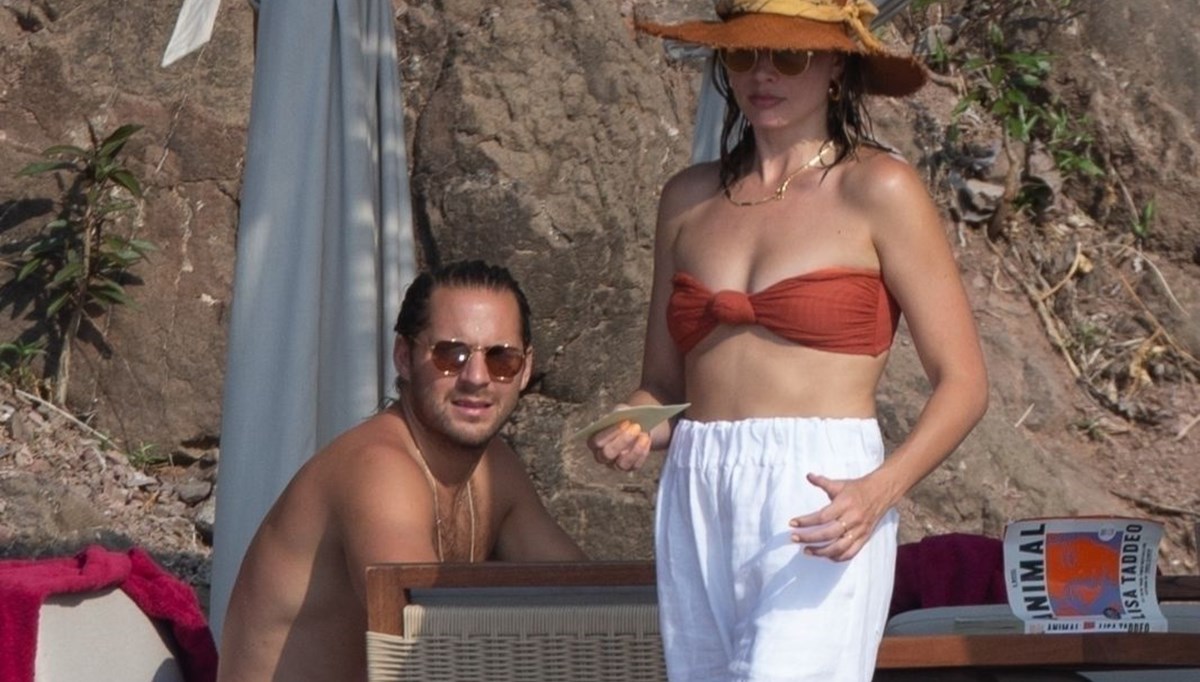 Margot Robbie ile Tom Ackerley tatilde