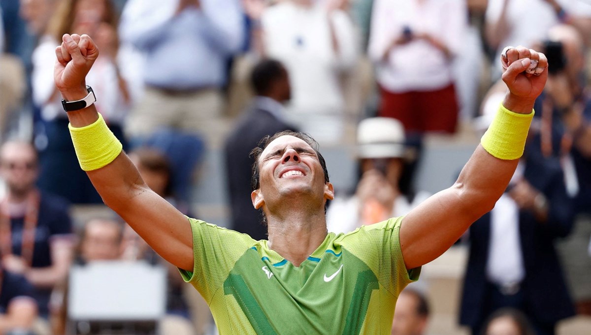 Rafael Nadal, Fransa Açık finalinde Ruud'u 3-0 yenerek şampiyon oldu