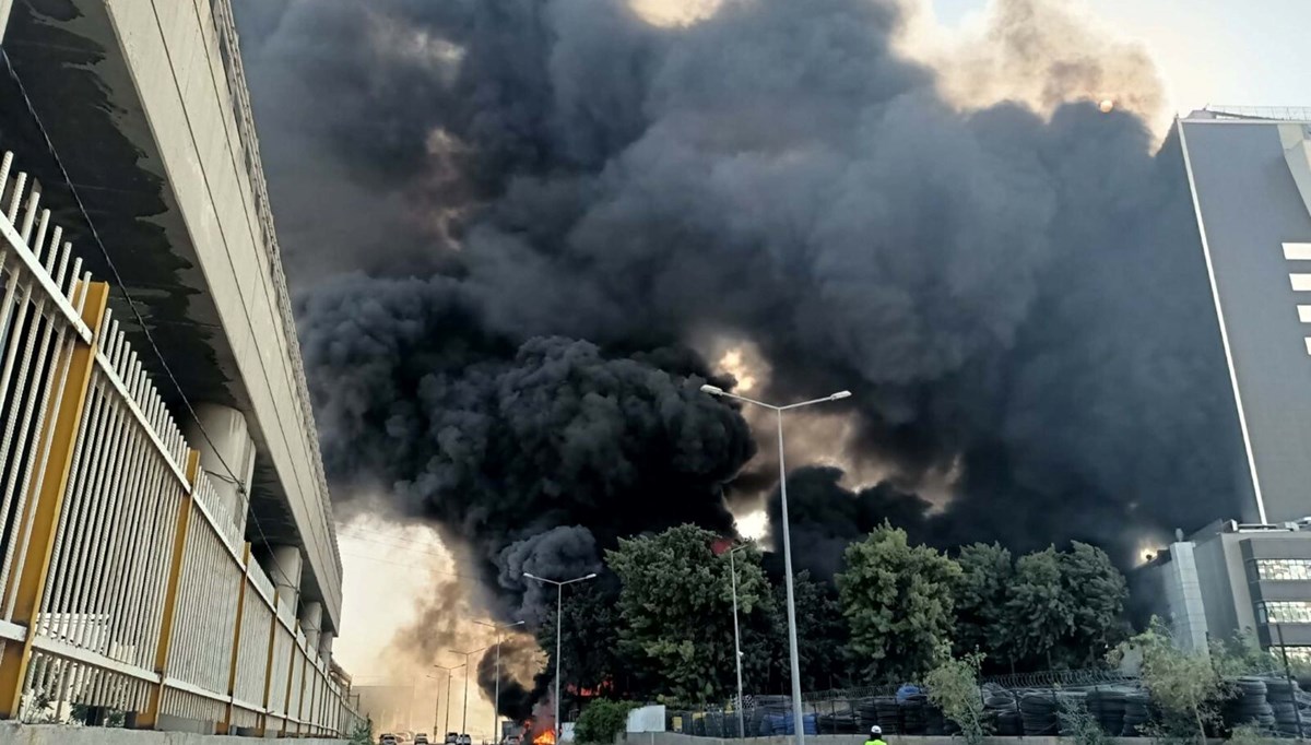 Trafoda çıkan yangın hastaneye sıçradı