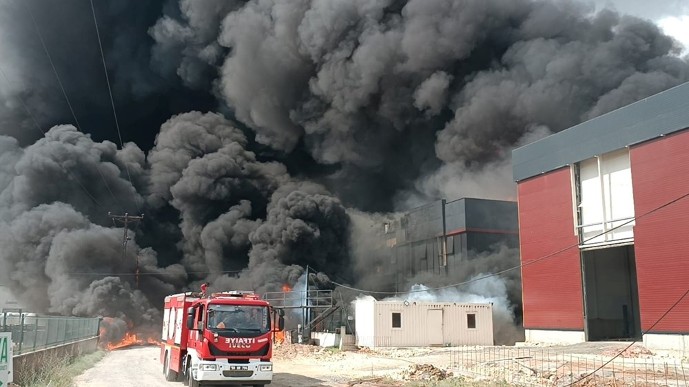 Tekirdağ’da kimya fabrikasında yangın - 2