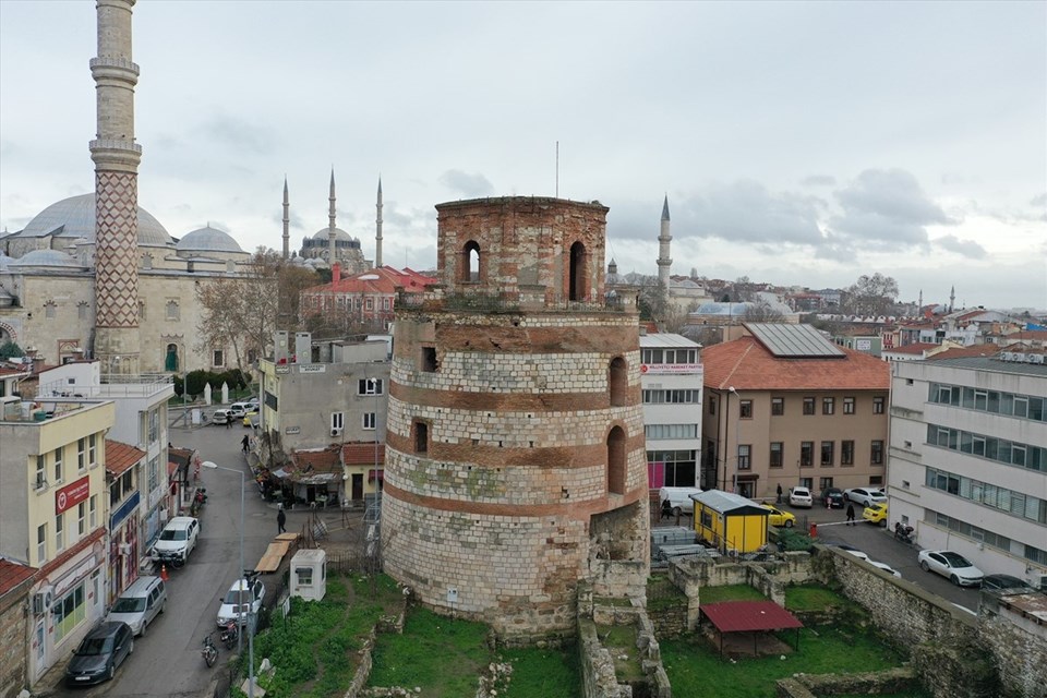 Sanat tarihçilerinin başyapıt olarak nitelendirdiği Makedon Kulesi'nde restorasyon başladı - 2