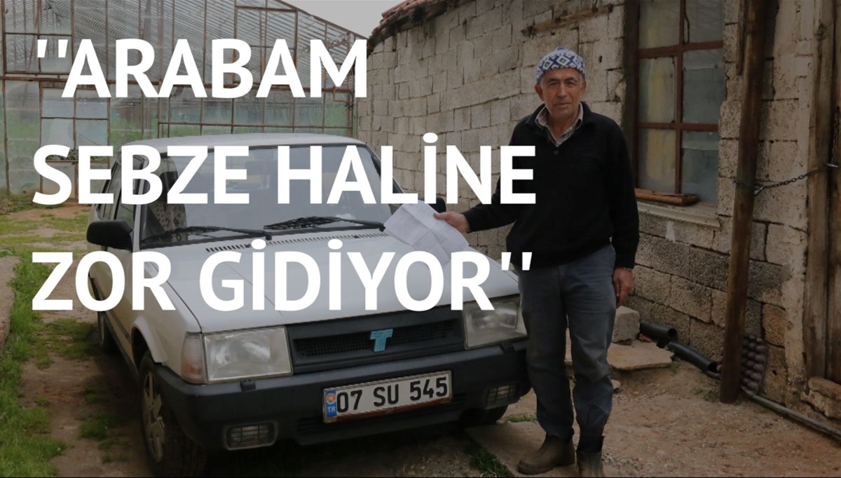 Antalyalı çiftçiye hiç gitmediği İstanbul’dan trafik cezası yağdı