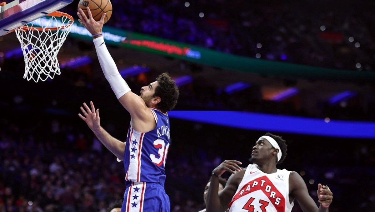 NBA'de Furkan Korkmaz'lı 76ers, Raptors'ı 114-99 yendi