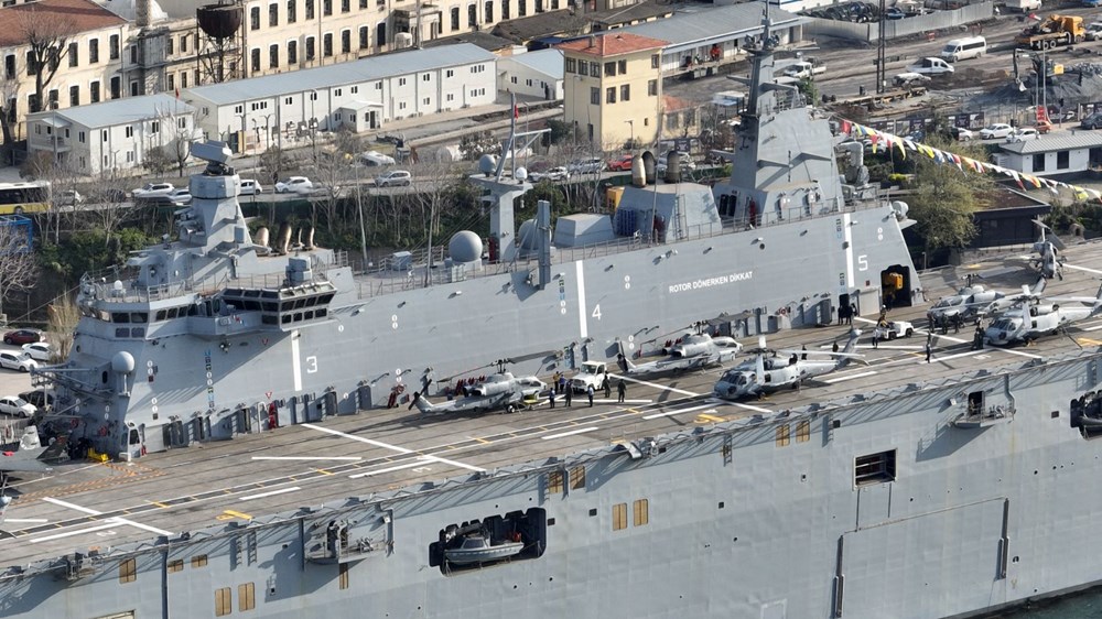 Dünyanın ilk SİHA gemisi: TCG Anadolu bugün ziyarete açılıyor - 7