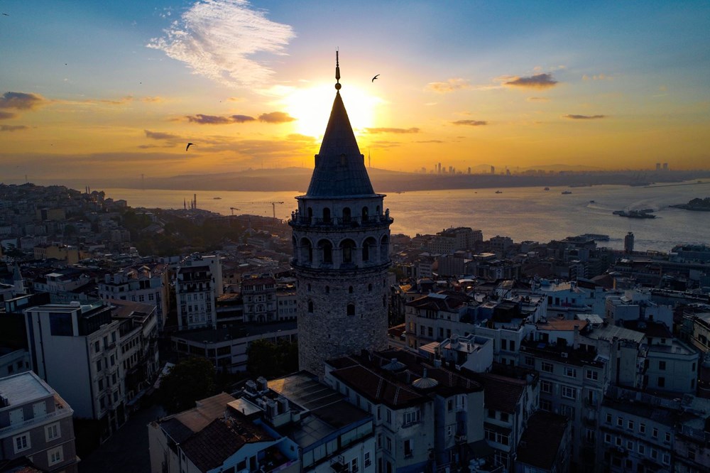 Restore edilen Galata Kulesi’nde gün doğumu - 3