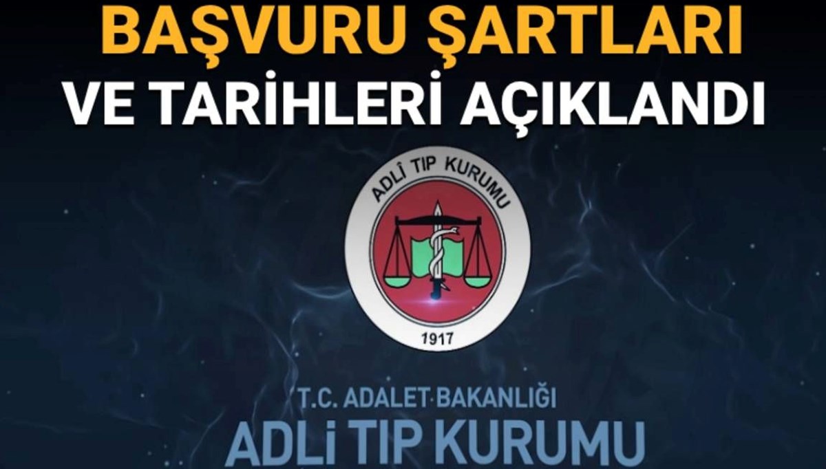 Adli Tıp Kurumu (ATK) 155 sözleşmeli personel alacak: ATK personel alımı başvurusu nasıl yapılır? ATK başvuru tarihleri