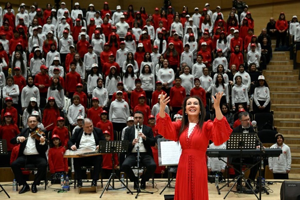 Milli Eğitim Bakanlığı Türk Müziği Çocuk Korosu'ndan Ankara'da konser - 1