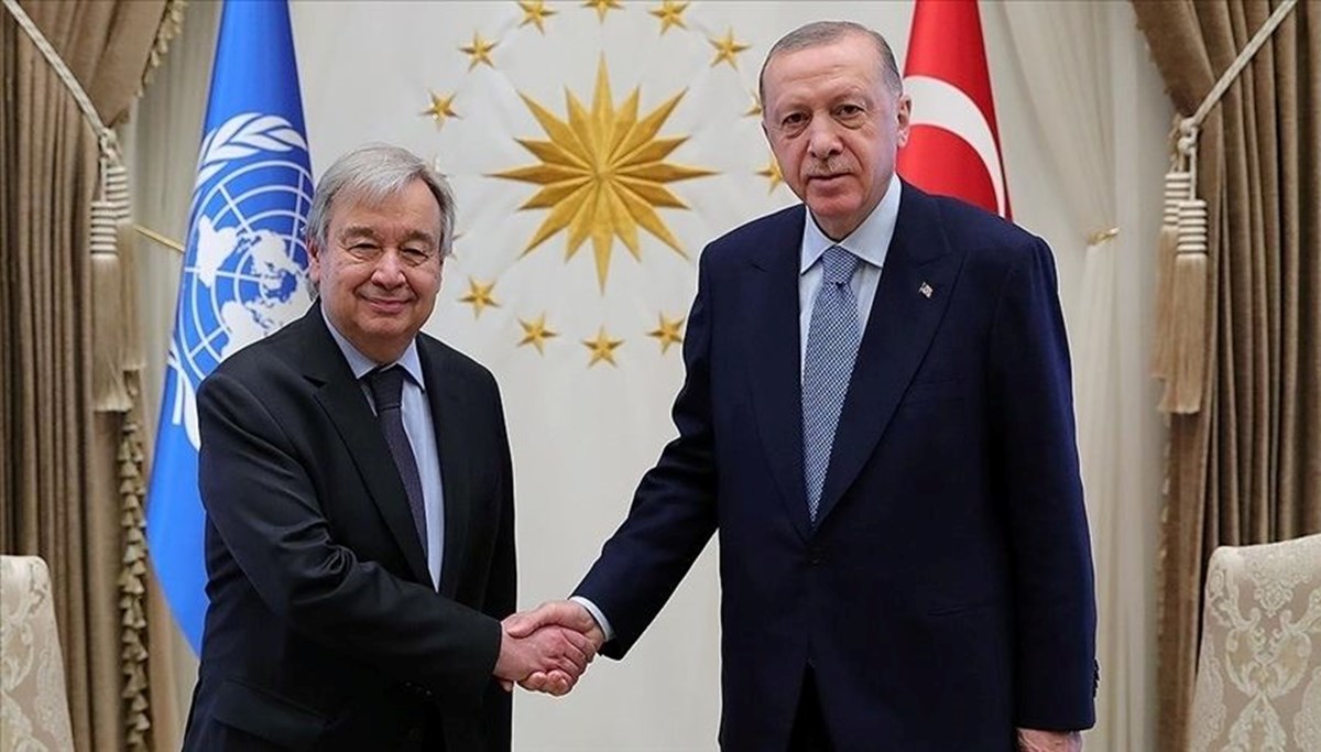 Cumhurbaşkanı Erdoğan, Guterres ile telefonda görüştü Cumhurbaşkanı Erdoğan, Guterres ile telefonda görüştü