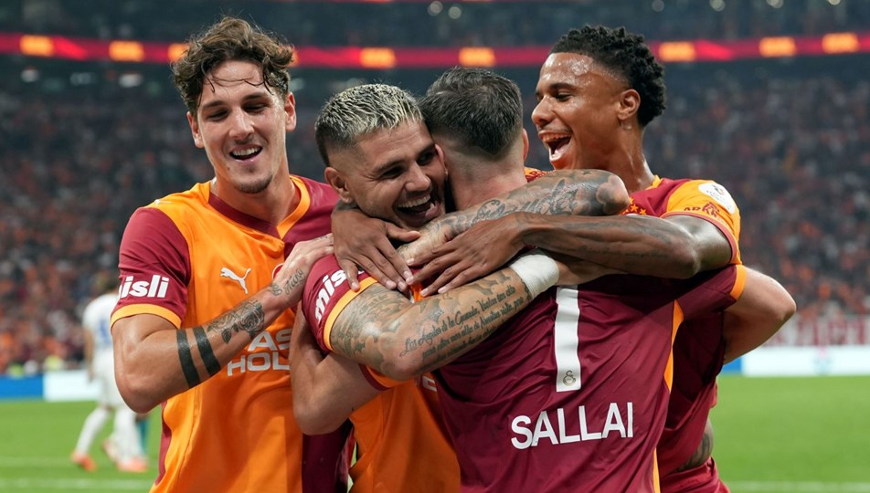 Süper Lig'de 4'te 4 yapan tek takım Galatasaray!