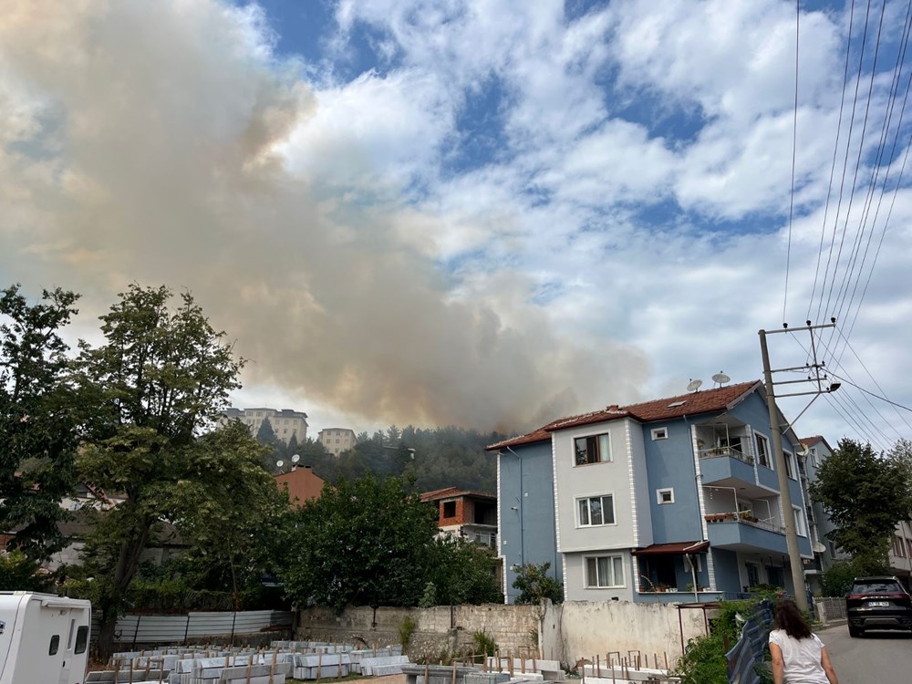 Kocaeli'de orman yangını - 2