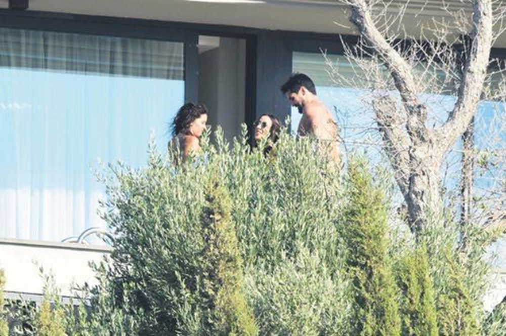 Yıldız futbolcu İlkay Gündoğan ile eşi Sara Arfaoui Gündoğan Bodrum tatili - 3