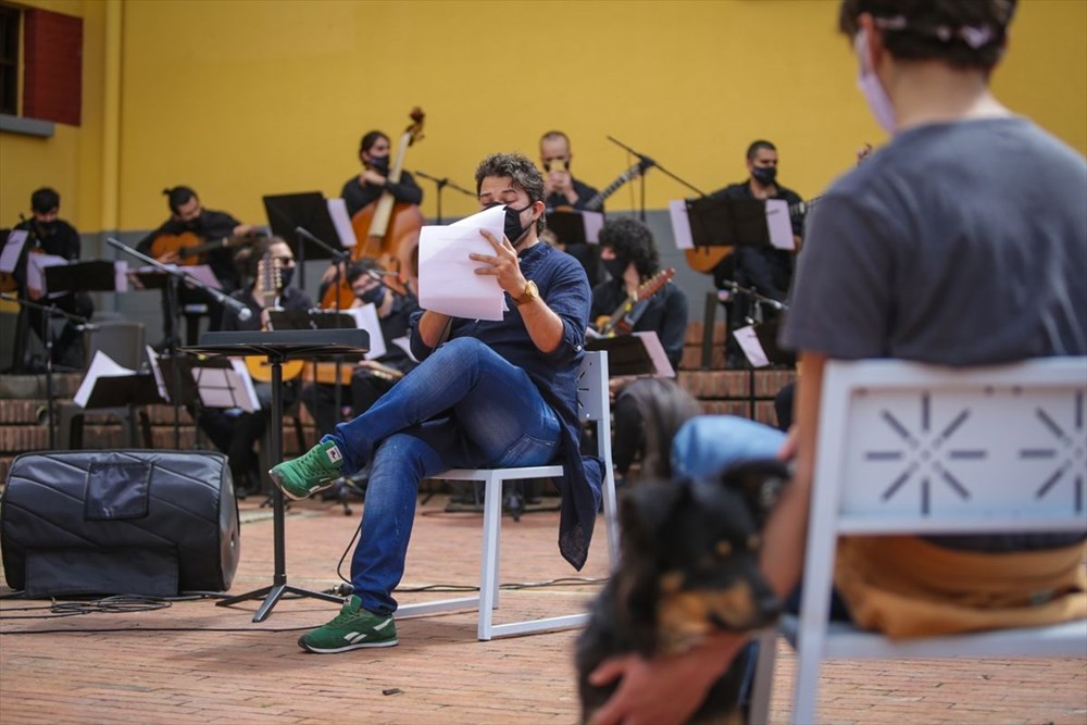 Bogota Filarmoni Orkestrası hayvanların korunması için konser verdi - 6