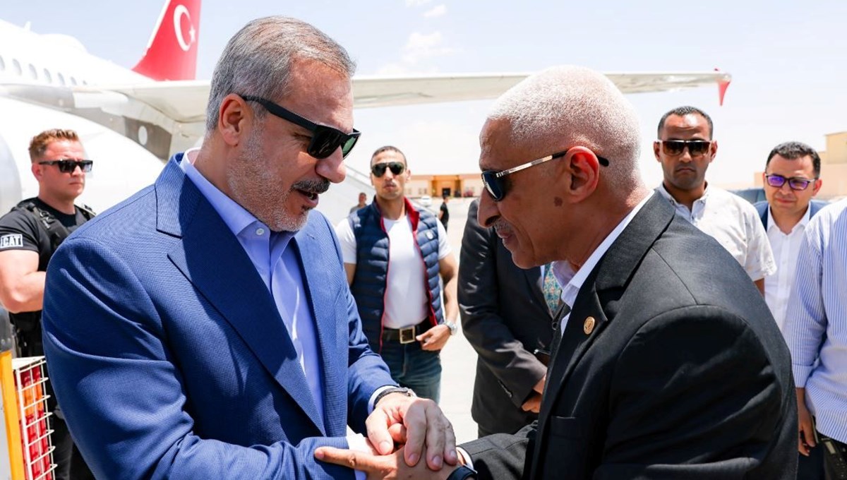 Bakan Fidan, Mısır'da: Refah sınırına gidecek Bakan Fidan, Mısır'da: Refah sınırına gidecek