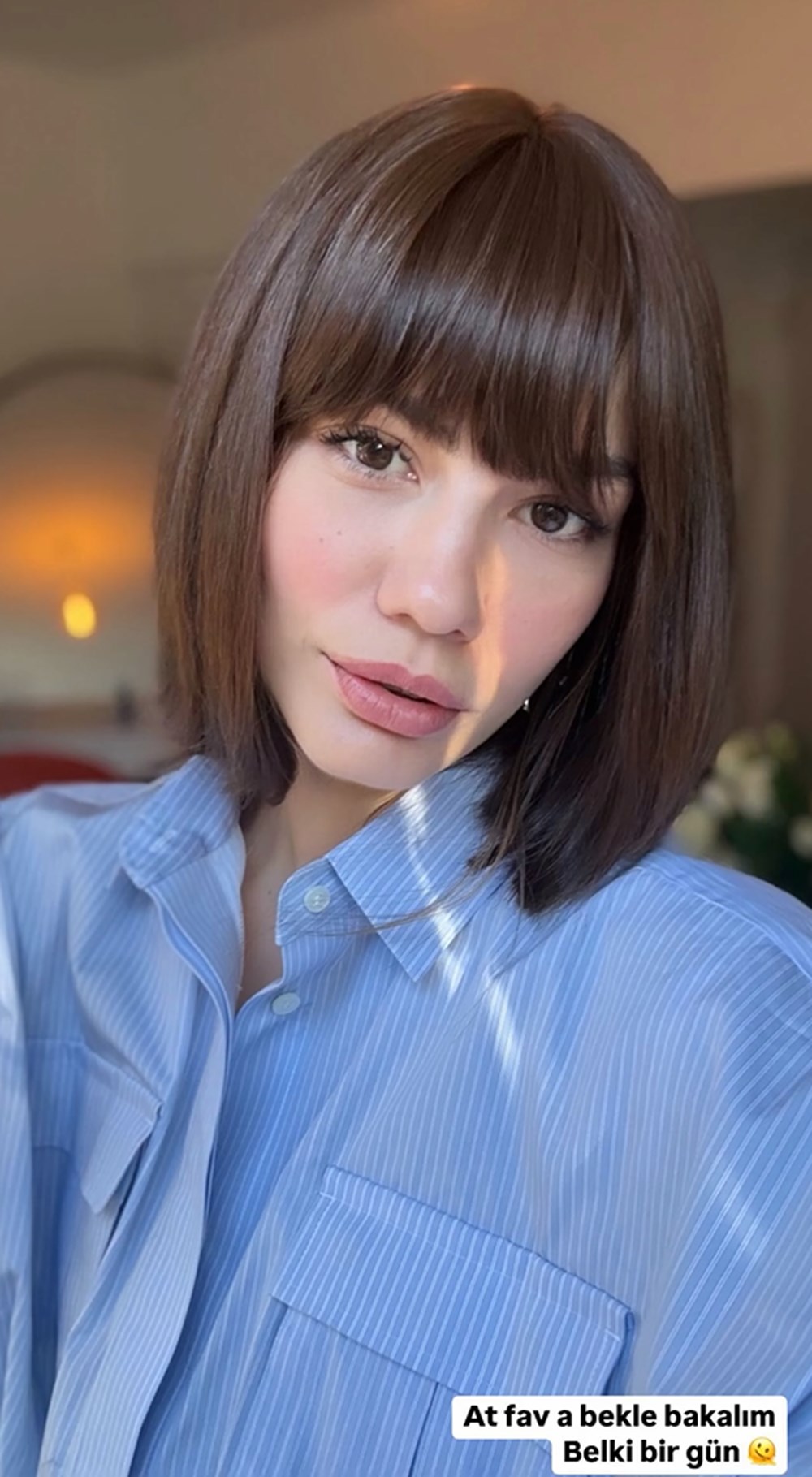 Hande Erçel yeni sineması için imaj tazeledi (Ünlülerin değişimi) 88