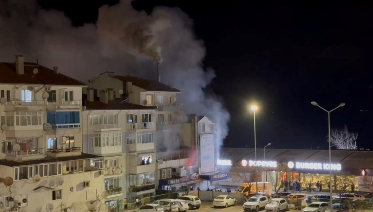 Bursa'da restoran yangını