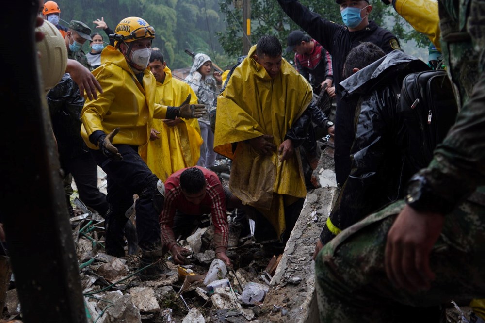 Kolombiya'da toprak kayması sonucu 14 kişi öldü - 19