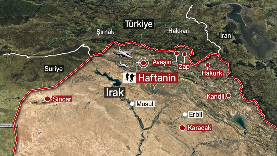 SON DAKİKA HABERİ: Kuzey Irak'ta kara harekatı (Pençe-Kaplan Operasyonu) - Son Dakika Türkiye Haberleri | NTV Haber