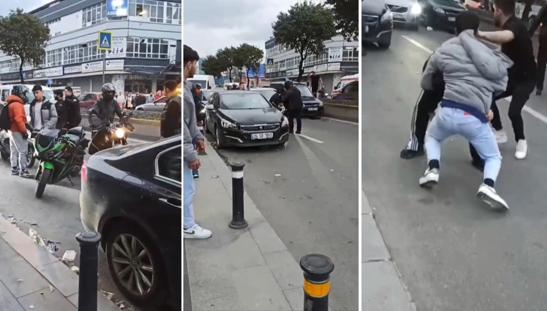 Bayrampaşa'da panik anları: Çevreye ateş açmaya başladı